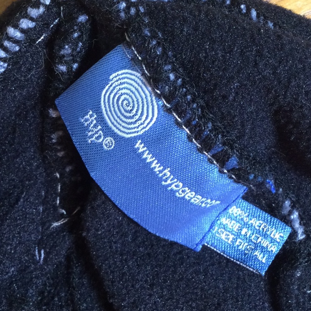 Geocaching Knit and Fleece Hat, grey/black, adult - Picture 7 of 7